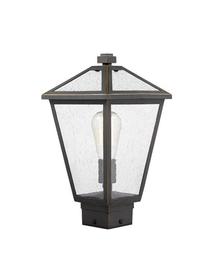 Z-Lite - 579PHMS-ORB - One Light Outdoor Post Mount - Talbot - Oil Rubbed Bronze