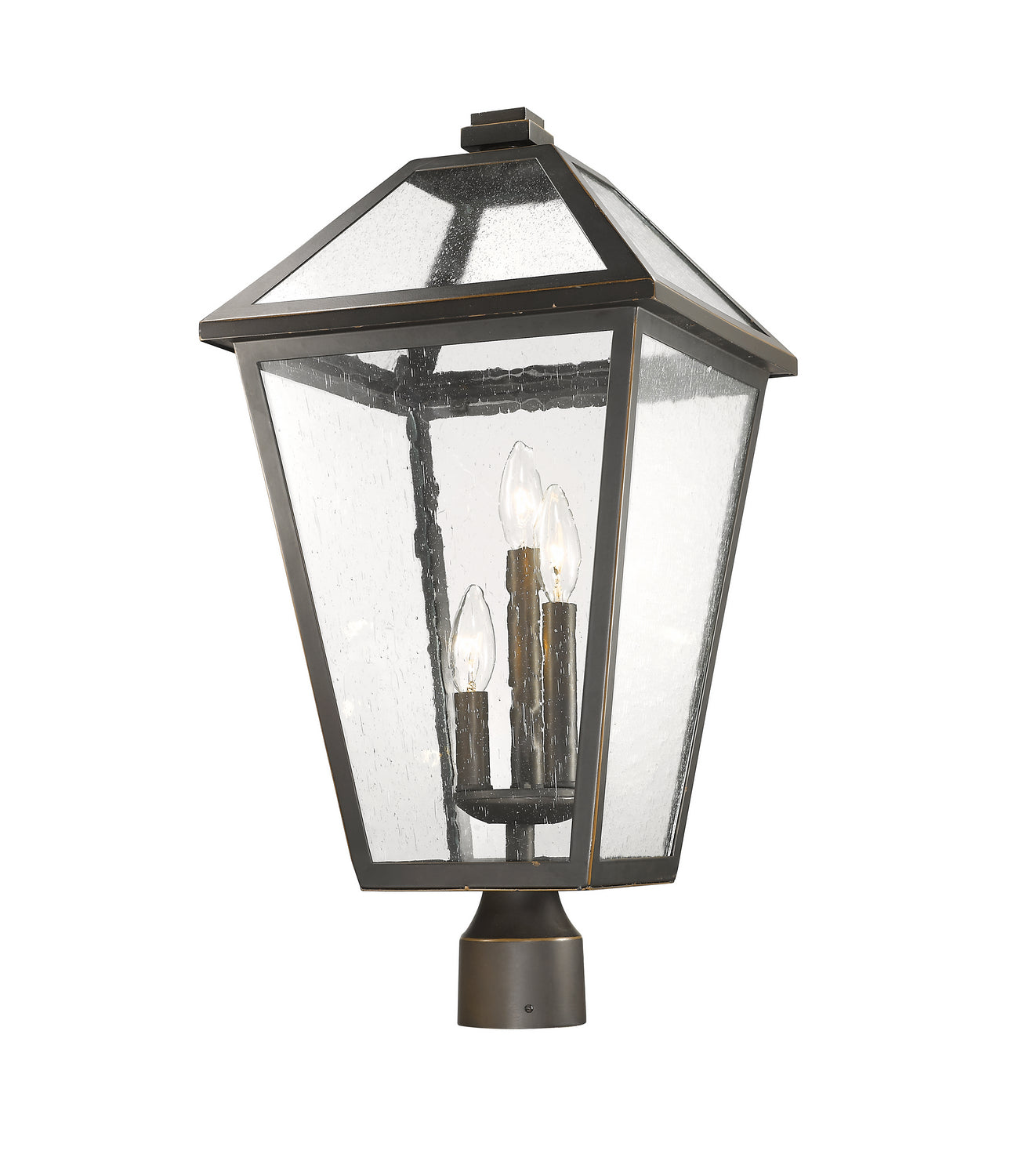 Z-Lite - 579PHXLR-ORB - Three Light Outdoor Post Mount Fixture - Talbot - Oil Rubbed Bronze