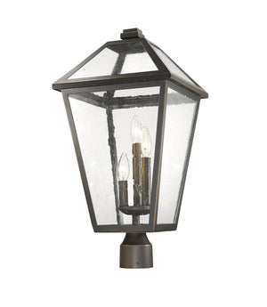 Z-Lite - 579PHXLR-ORB - Three Light Outdoor Post Mount Fixture - Talbot - Oil Rubbed Bronze