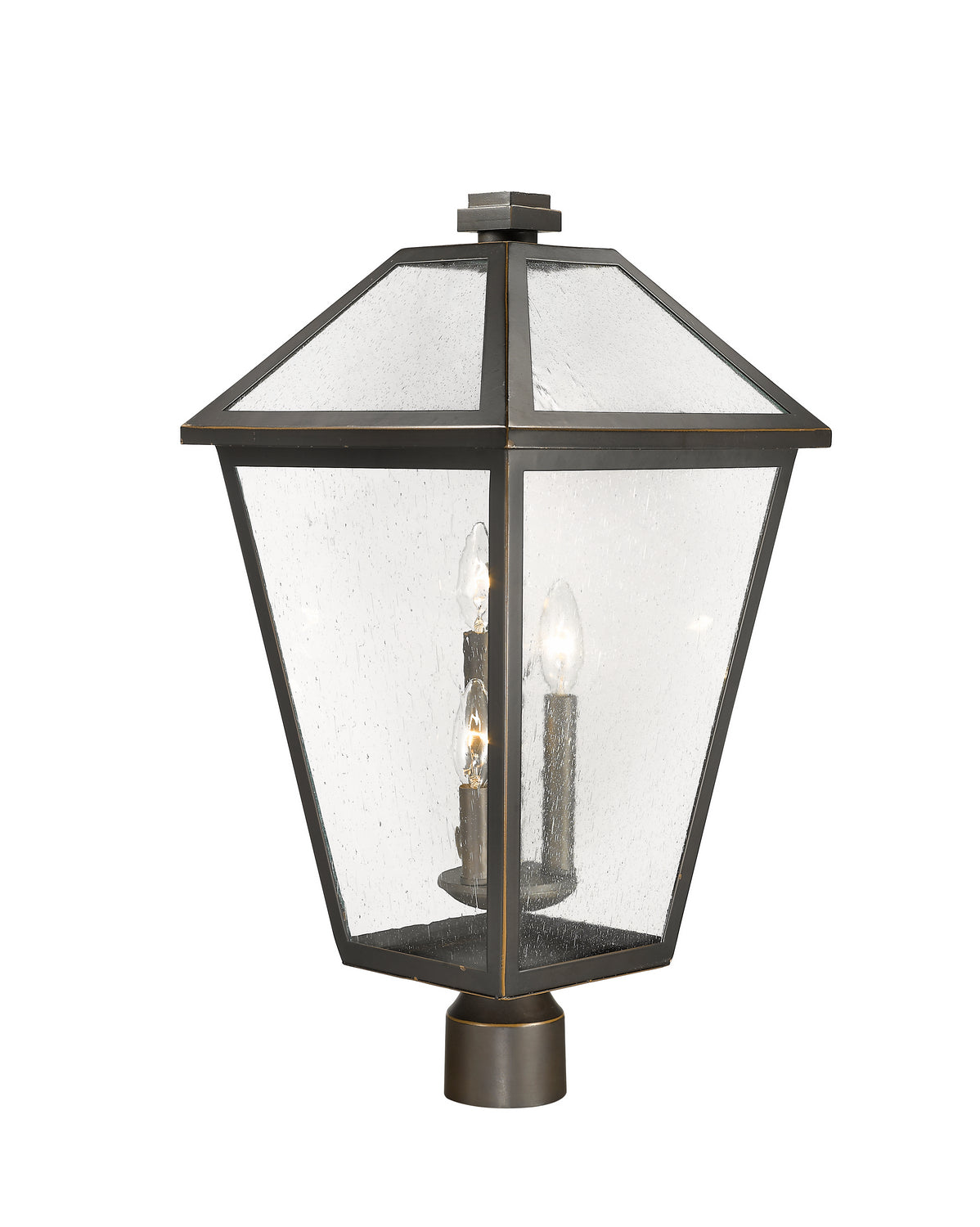 Z-Lite - 579PHXLR-ORB - Three Light Outdoor Post Mount Fixture - Talbot - Oil Rubbed Bronze