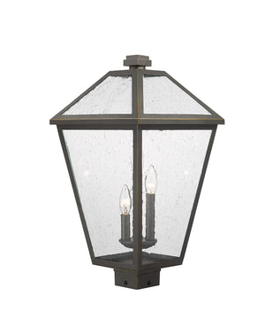 Z-Lite - 579PHXLS-ORB - Three Light Outdoor Post Mount Fixture - Talbot - Oil Rubbed Bronze
