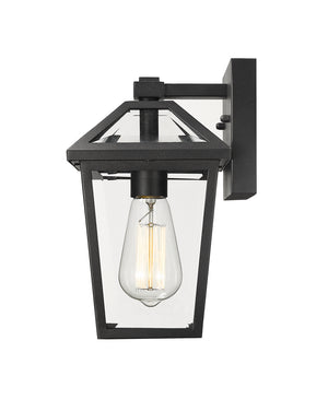 Z-Lite - 579S-BK - One Light Outdoor Wall Light - Talbot - Black