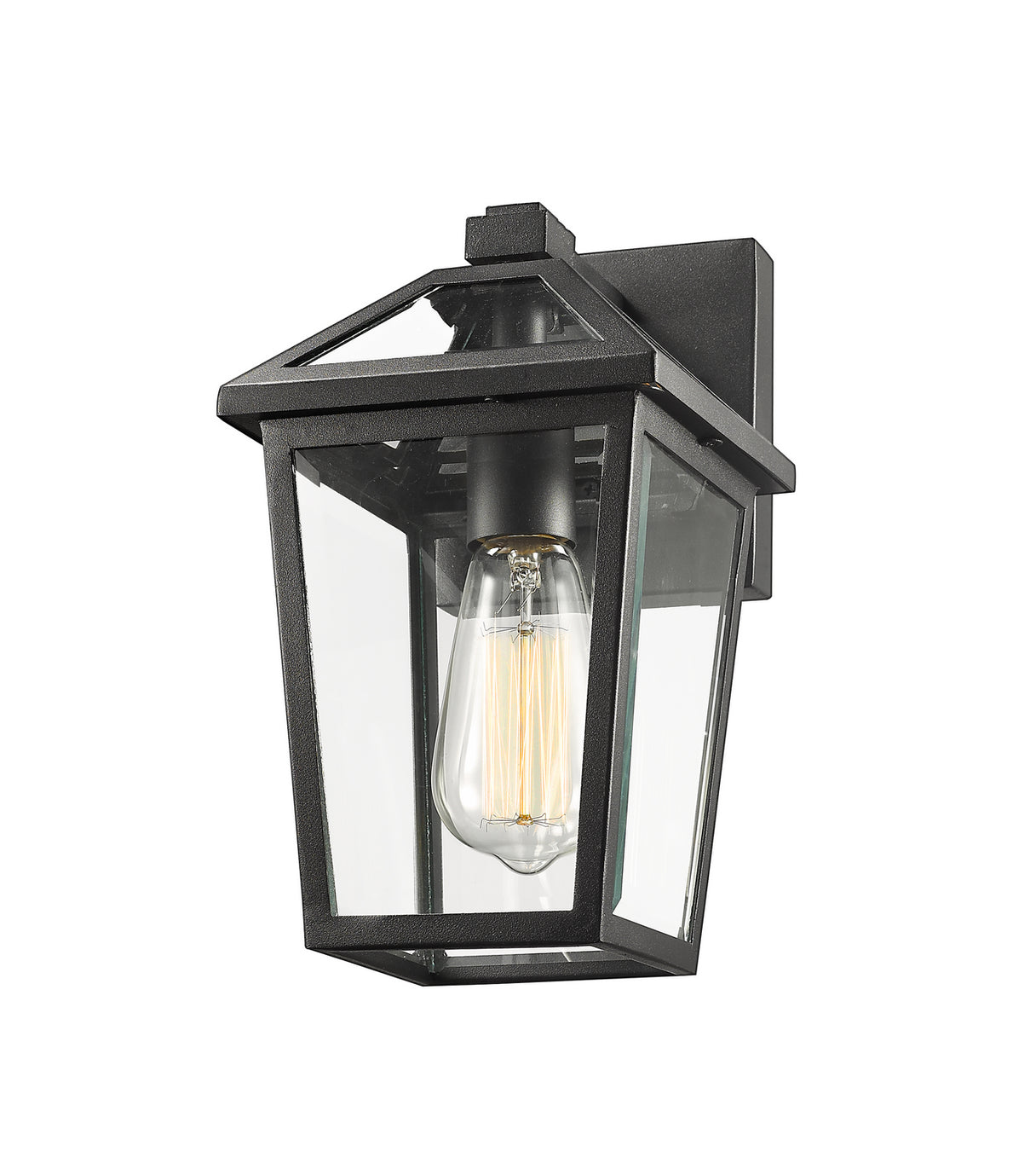 Z-Lite - 579S-BK - One Light Outdoor Wall Light - Talbot - Black