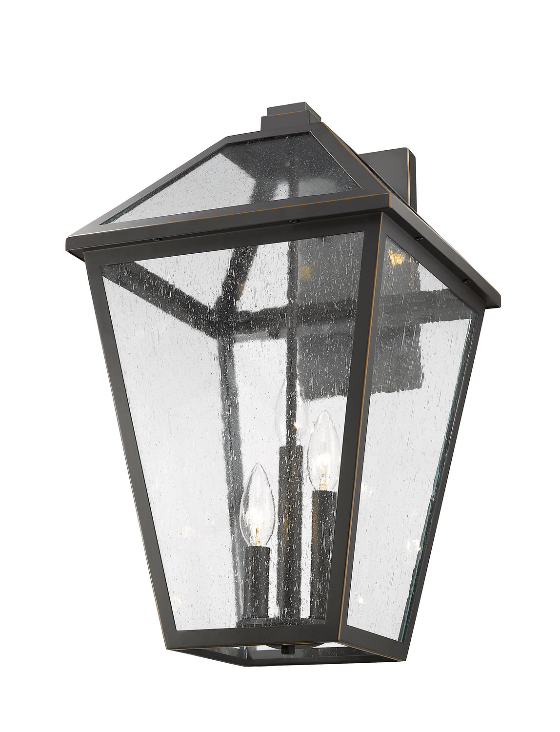 Z-Lite - 579XL-ORB - Three Light Outdoor Wall Light - Talbot - Oil Rubbed Bronze