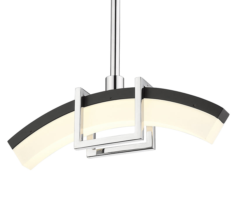 Z-Lite - 620-12L-CH-LED - LED Pendant - Arc - Chrome