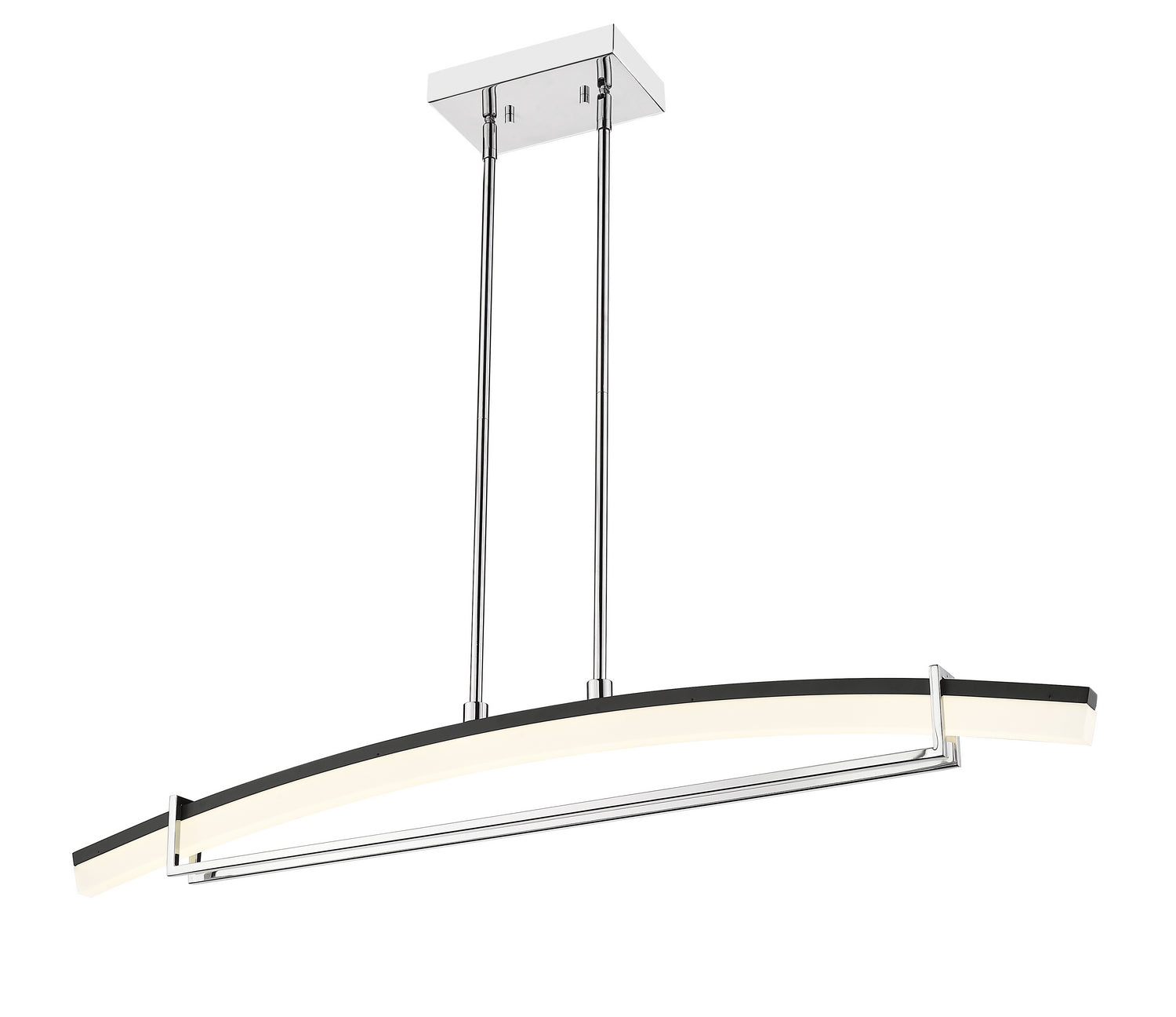 Z-Lite - 620-43-CH-LED - LED Linear Chandelier - Arc - Chrome