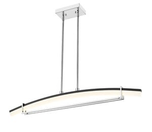 Z-Lite - 620-43-CH-LED - LED Linear Chandelier - Arc - Chrome