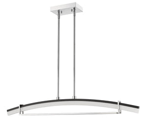 Z-Lite - 620-43-CH-LED - LED Linear Chandelier - Arc - Chrome