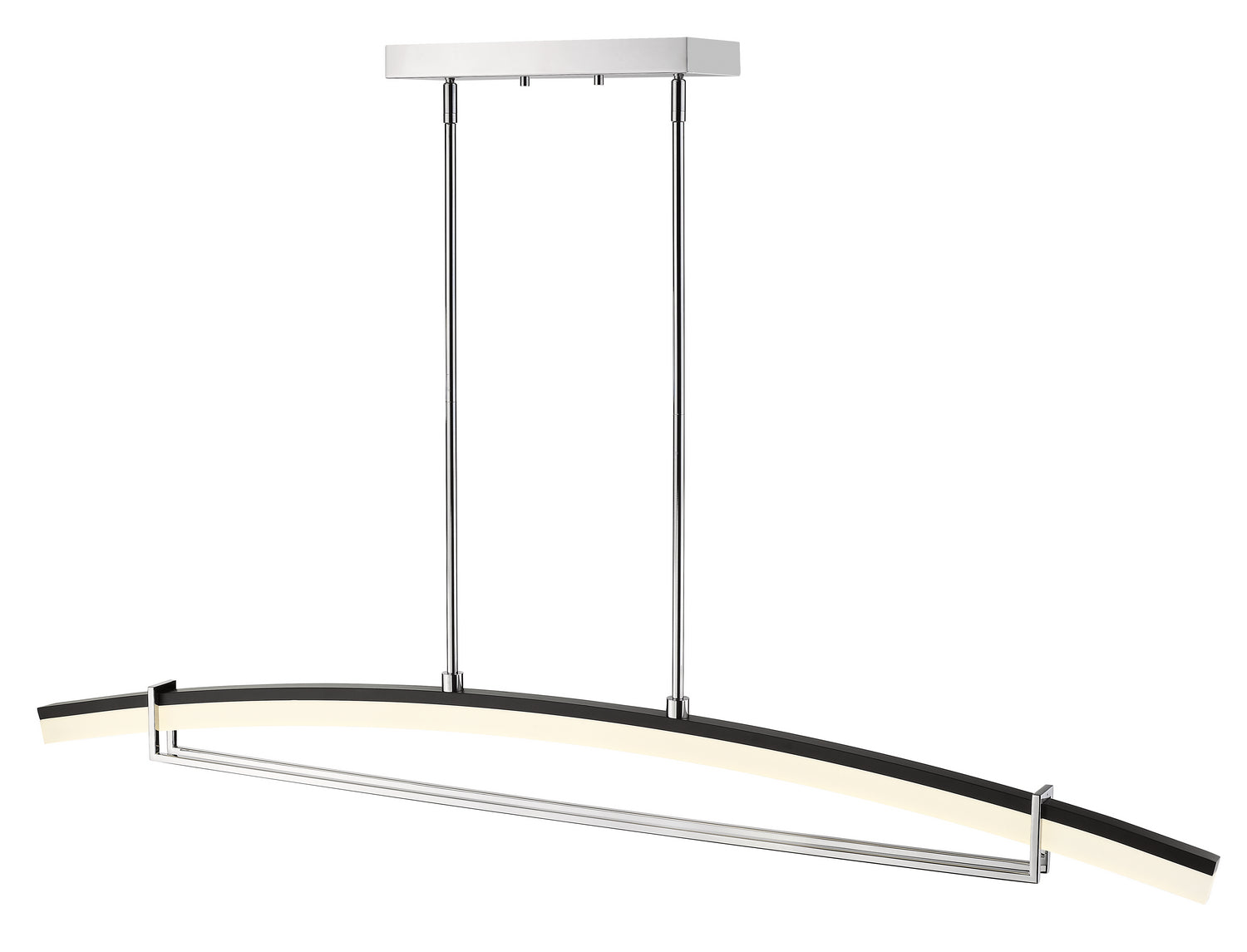 Z-Lite - 620-56-CH-LED - LED Linear Chandelier - Arc - Chrome