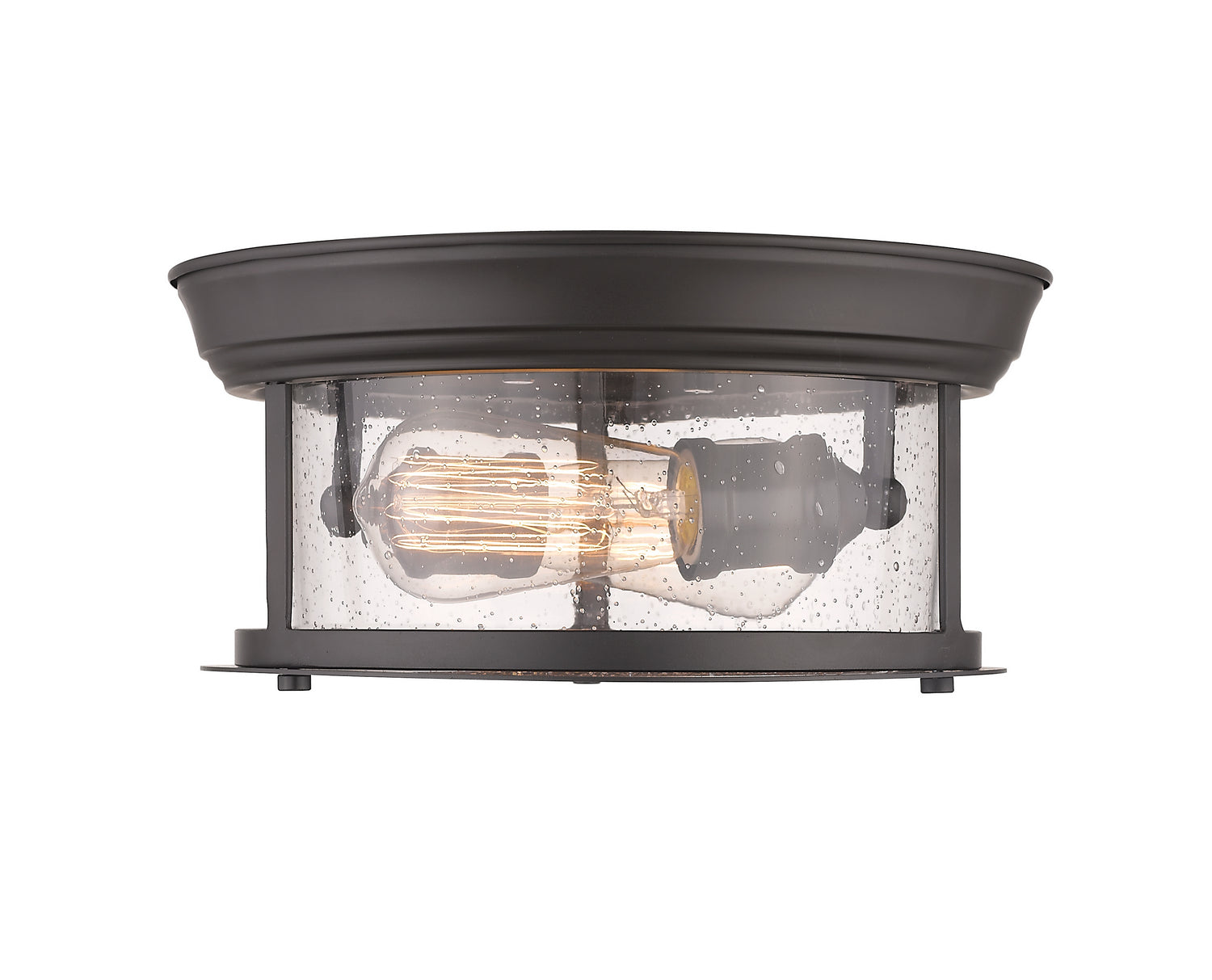 Z-Lite - 727F10-BRZ - Two Light Flush Mount - Sonna - Bronze