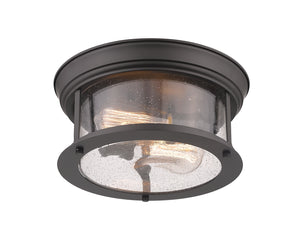 Z-Lite - 727F10-BRZ - Two Light Flush Mount - Sonna - Bronze