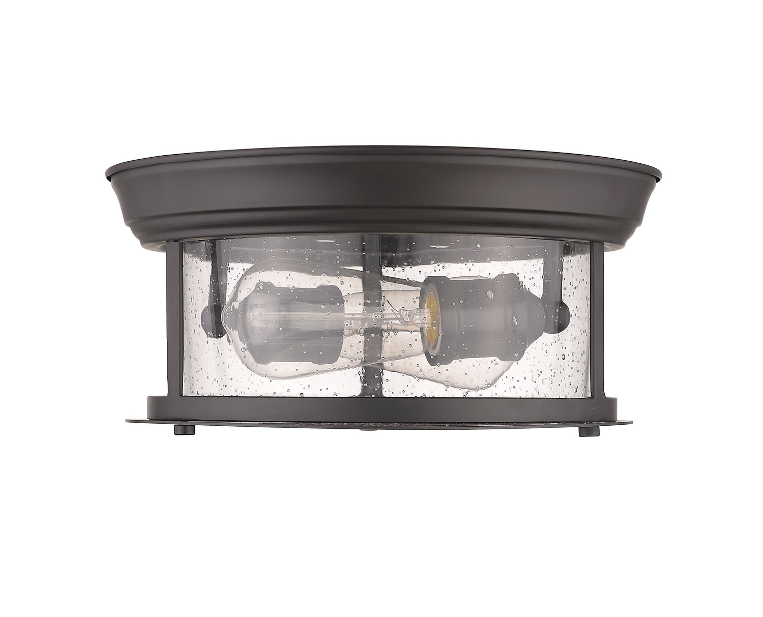 Z-Lite - 727F10-BRZ - Two Light Flush Mount - Sonna - Bronze