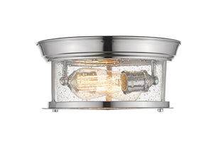 Z-Lite - 727F10-CH - Two Light Flush Mount - Sonna - Chrome