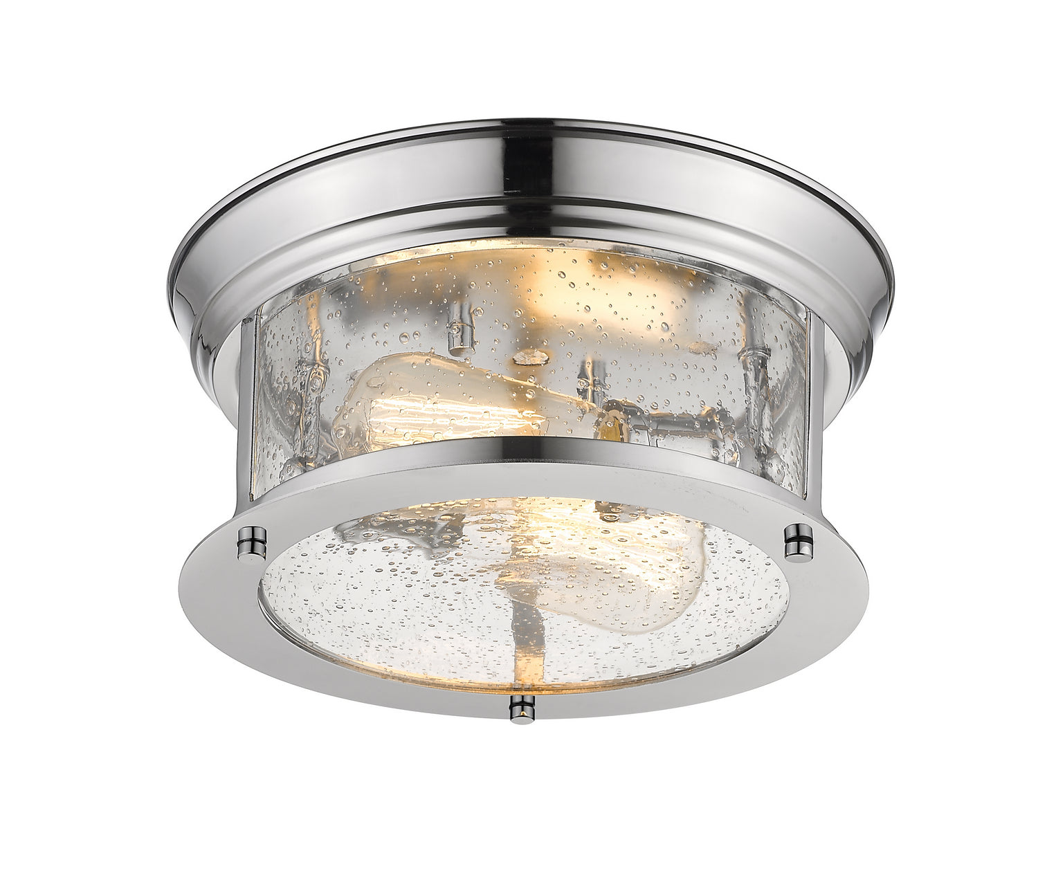 Z-Lite - 727F10-CH - Two Light Flush Mount - Sonna - Chrome