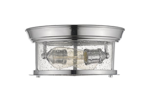 Z-Lite - 727F10-CH - Two Light Flush Mount - Sonna - Chrome