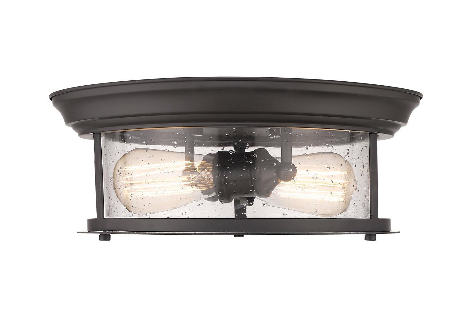 Z-Lite - 727F13-BRZ - Two Light Flush Mount - Sonna - Bronze