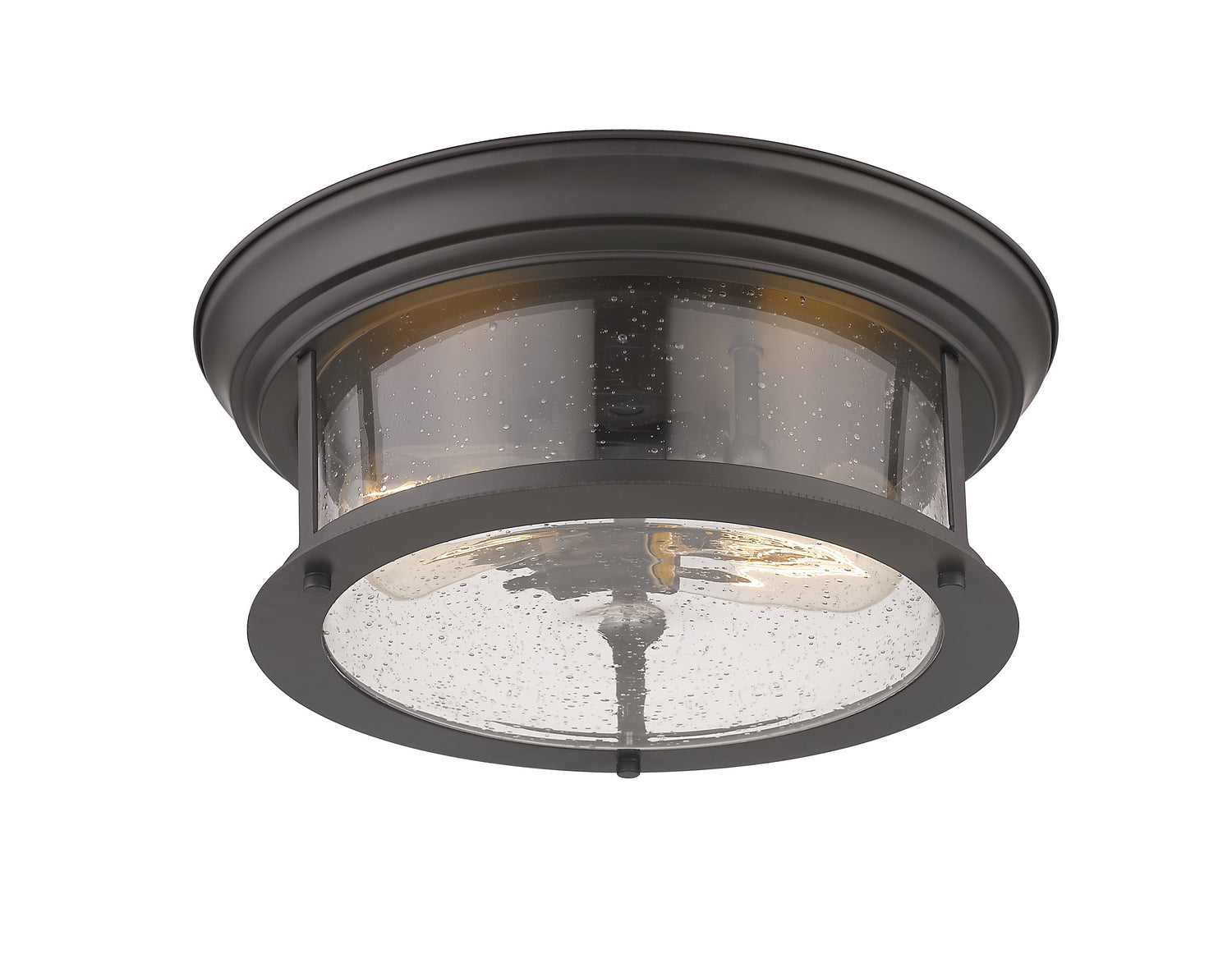 Z-Lite - 727F13-BRZ - Two Light Flush Mount - Sonna - Bronze