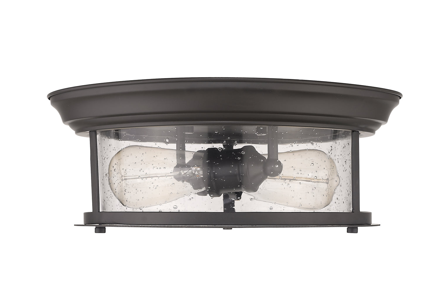 Z-Lite - 727F13-BRZ - Two Light Flush Mount - Sonna - Bronze