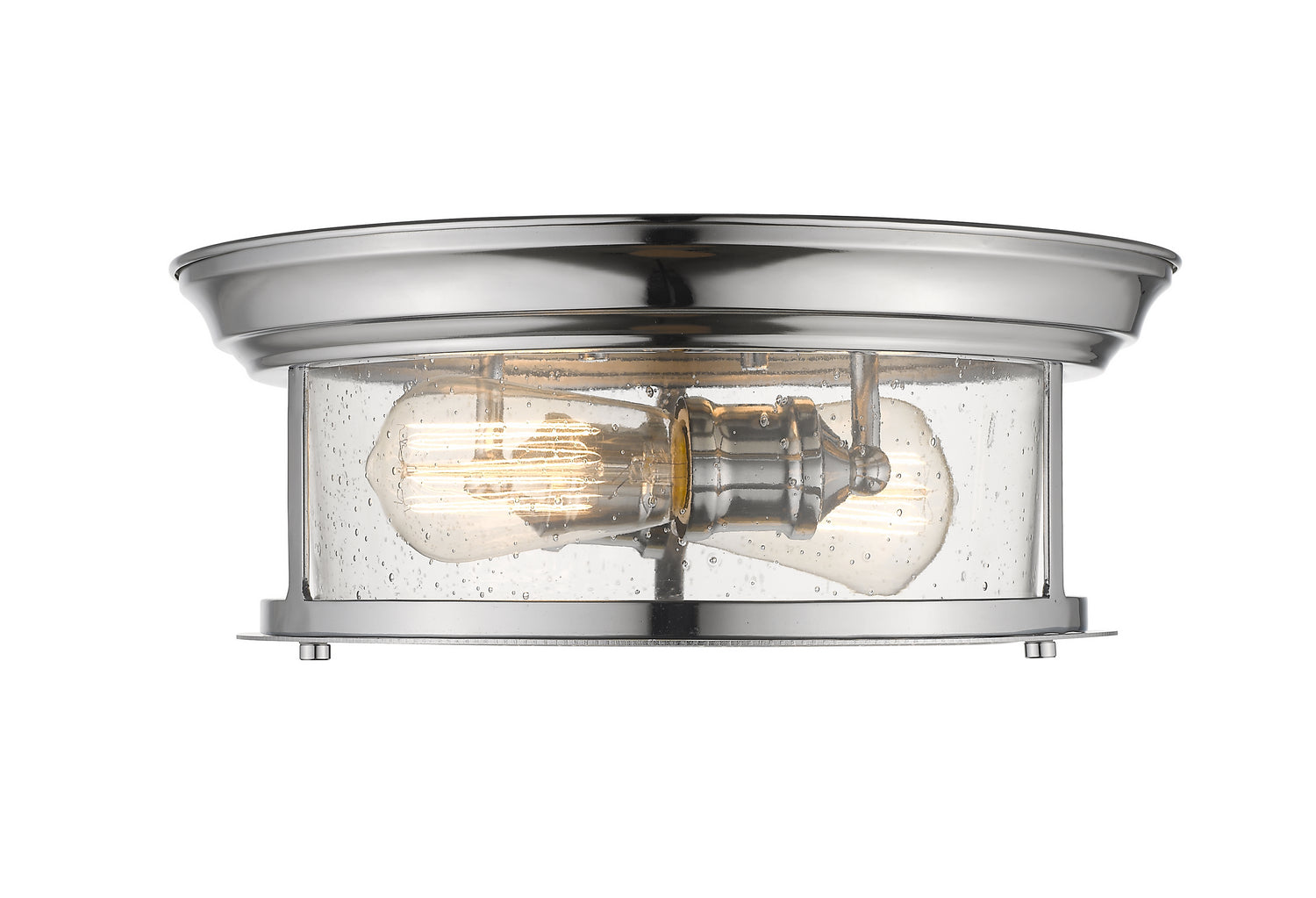 Z-Lite - 727F13-CH - Two Light Flush Mount - Sonna - Chrome