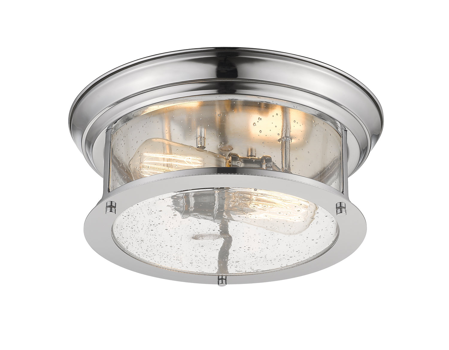 Z-Lite - 727F13-CH - Two Light Flush Mount - Sonna - Chrome