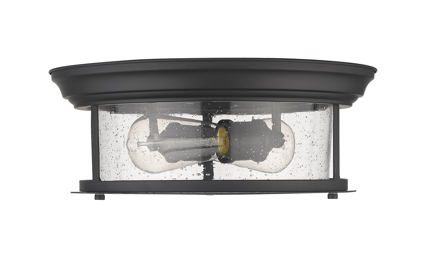 Z-Lite - 727F13-MB - Two Light Flush Mount - Sonna - Matte Black