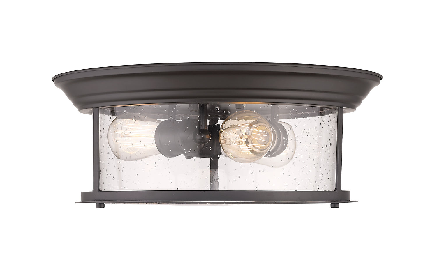 Z-Lite - 727F16-BRZ - Three Light Flush Mount - Sonna - Bronze