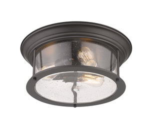 Z-Lite - 727F16-BRZ - Three Light Flush Mount - Sonna - Bronze