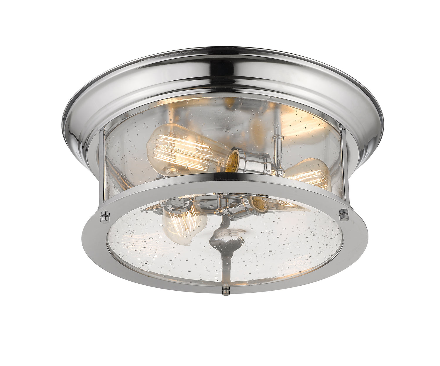 Z-Lite - 727F16-CH - Three Light Flush Mount - Sonna - Chrome