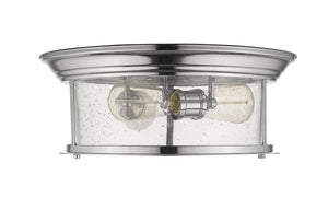 Z-Lite - 727F16-CH - Three Light Flush Mount - Sonna - Chrome