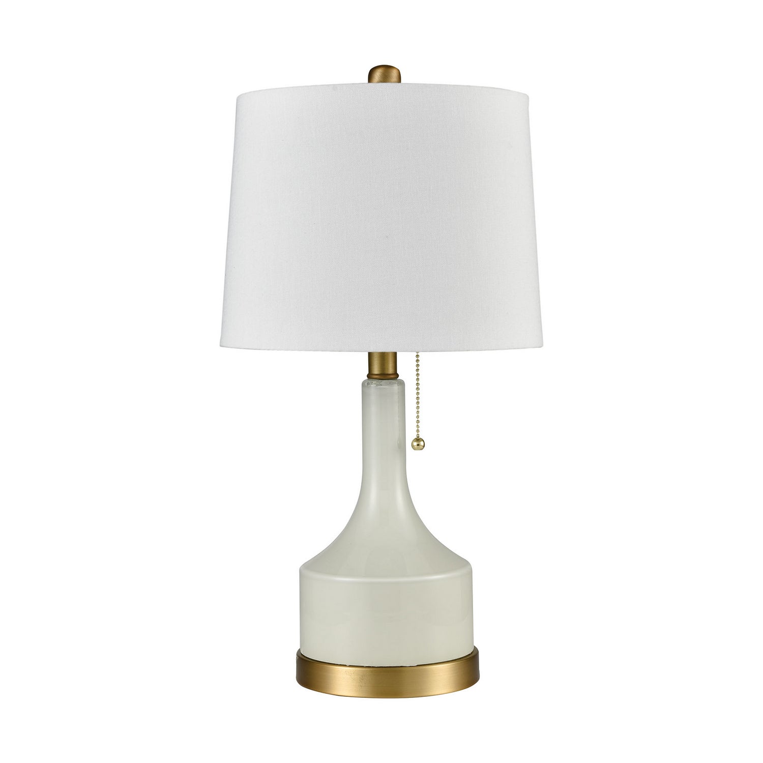 ELK Home - D4312 - One Light Table Lamp - Smallbut Strong - Cream