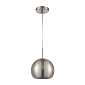 ELK Home - D4325 - One Light Mini Pendant - Salt Rim - Brushed Nickel