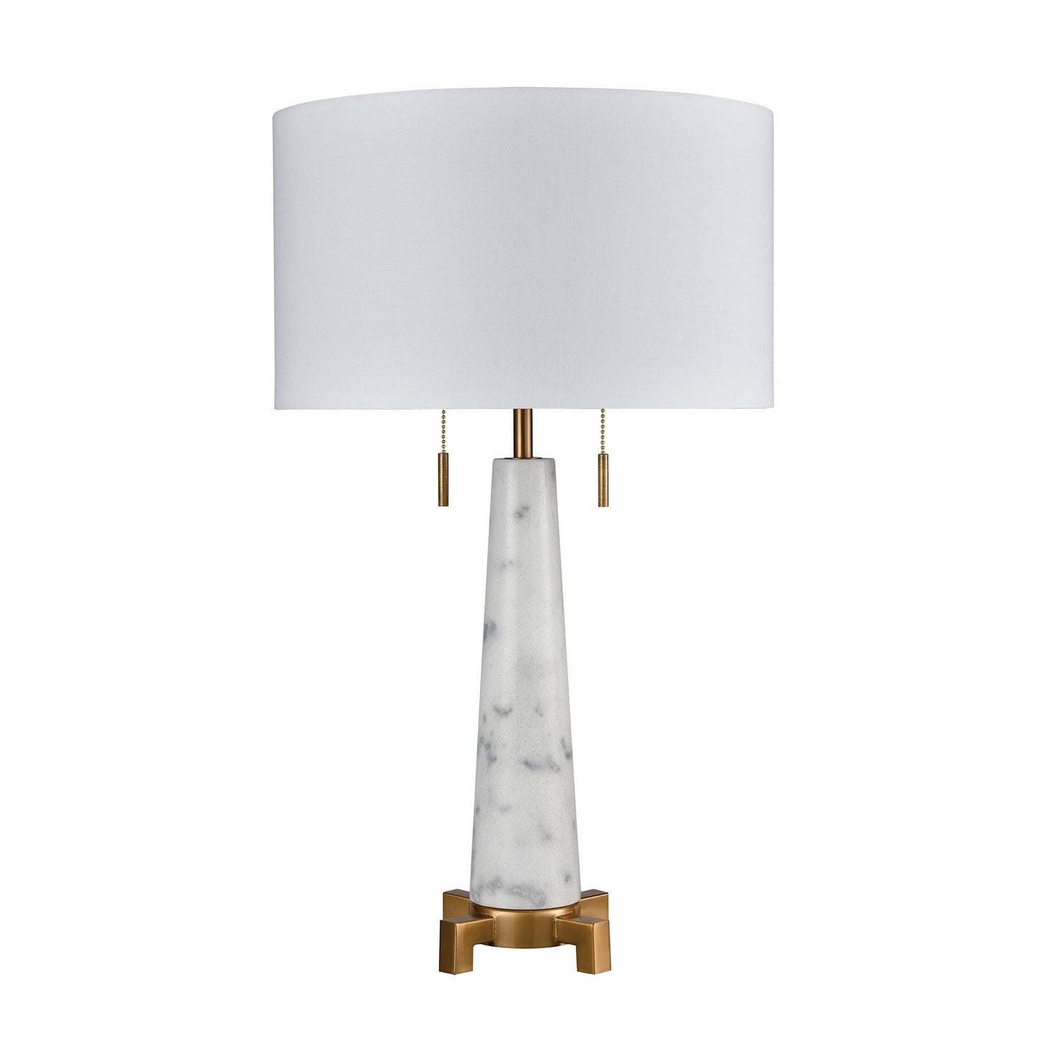 ELK Home - D4267 - Two Light Table Lamp - Rocket - White