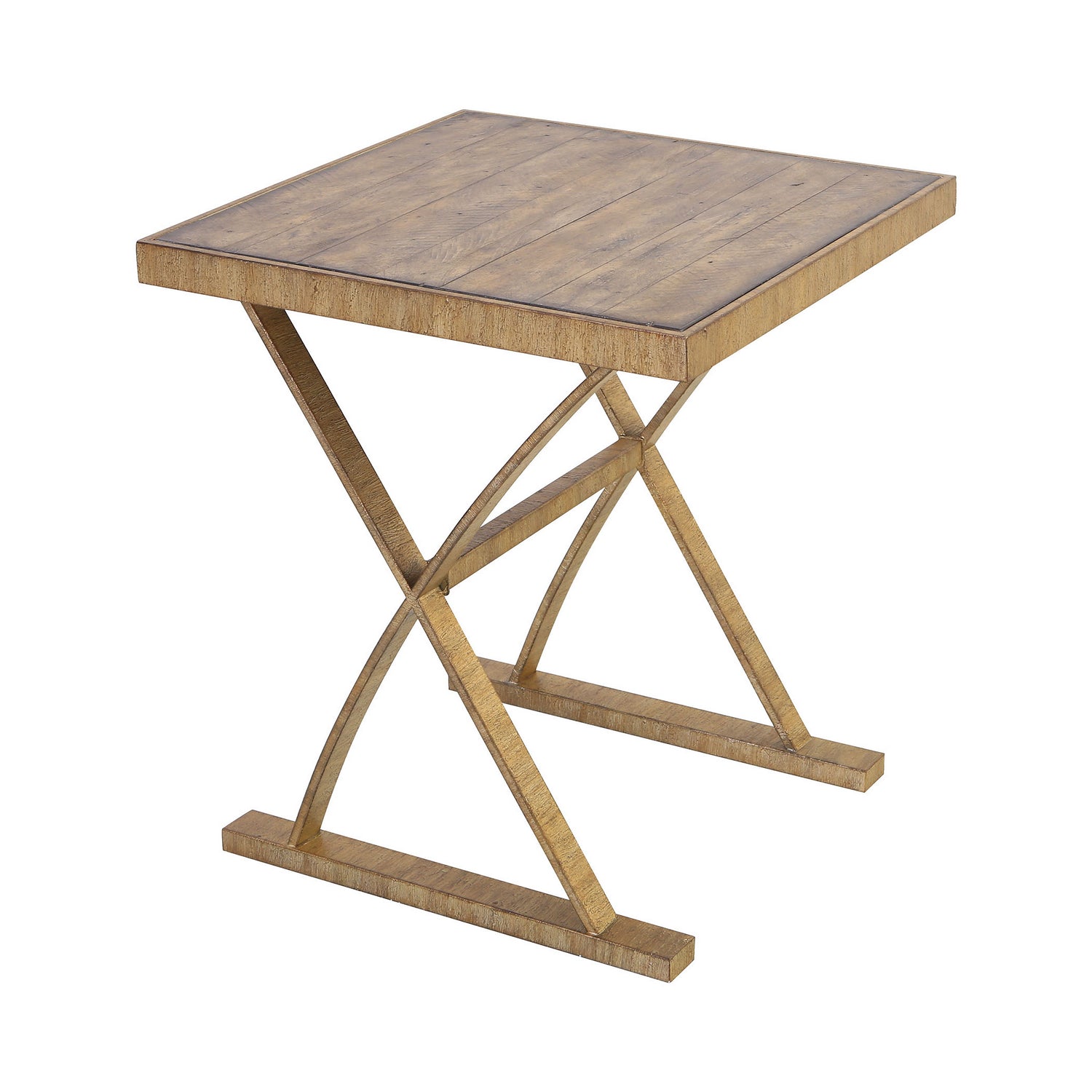 ELK Home - 164-005 - Accent Table - Better Ending - Aged Gold