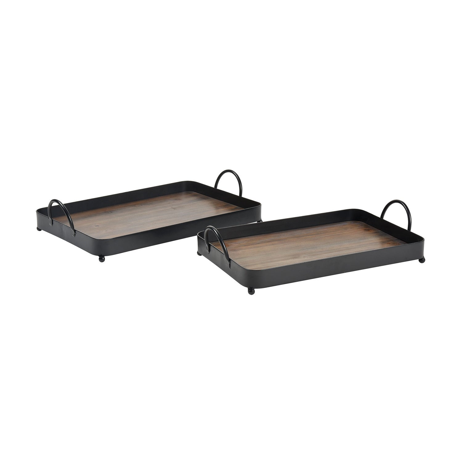 ELK Home - 643323 - Set of 2 Trays - Gerrard - Natural