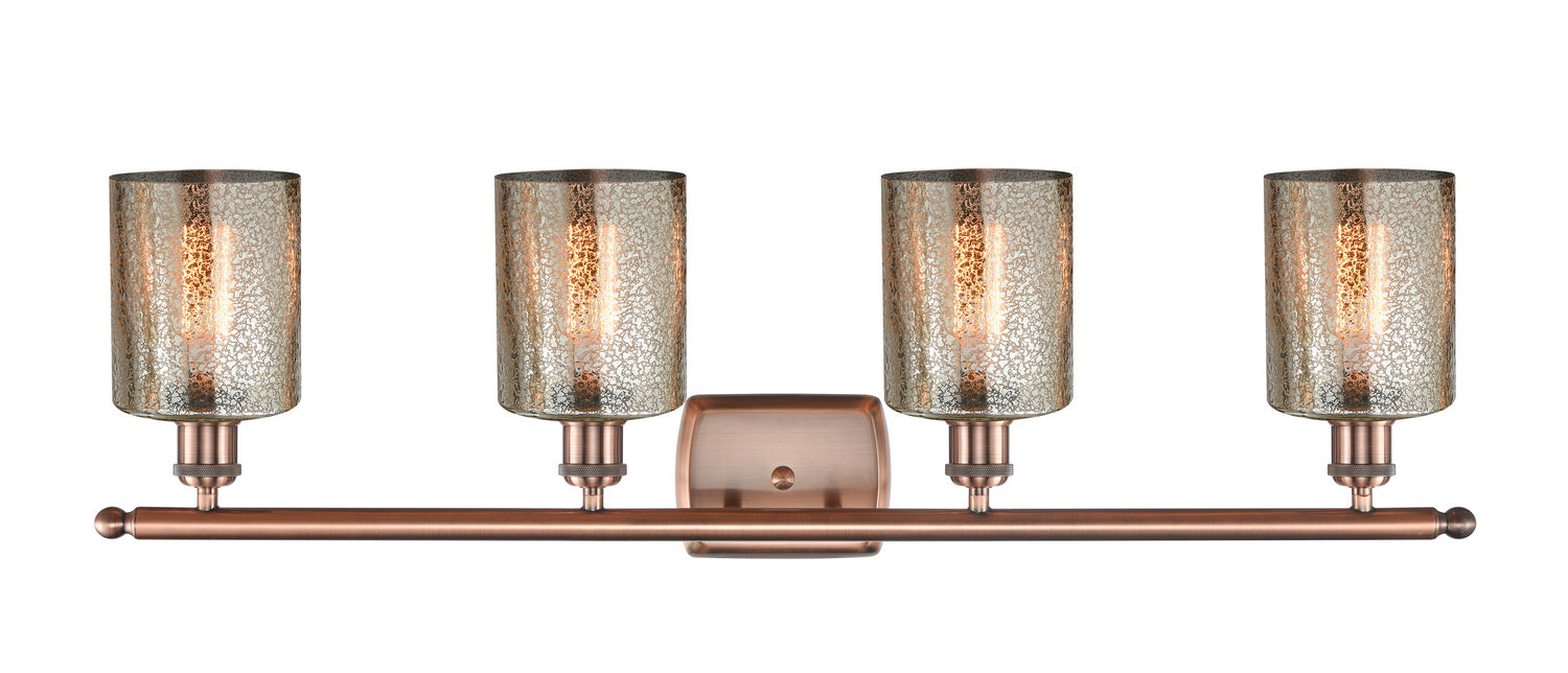 Innovations - 516-4W-AC-G116 - Four Light Bath Vanity - Ballston - Antique Copper