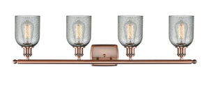 Innovations - 516-4W-AC-G257 - Four Light Bath Vanity - Ballston - Antique Copper