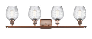 Innovations - 516-4W-AC-G292 - Four Light Bath Vanity - Ballston - Antique Copper