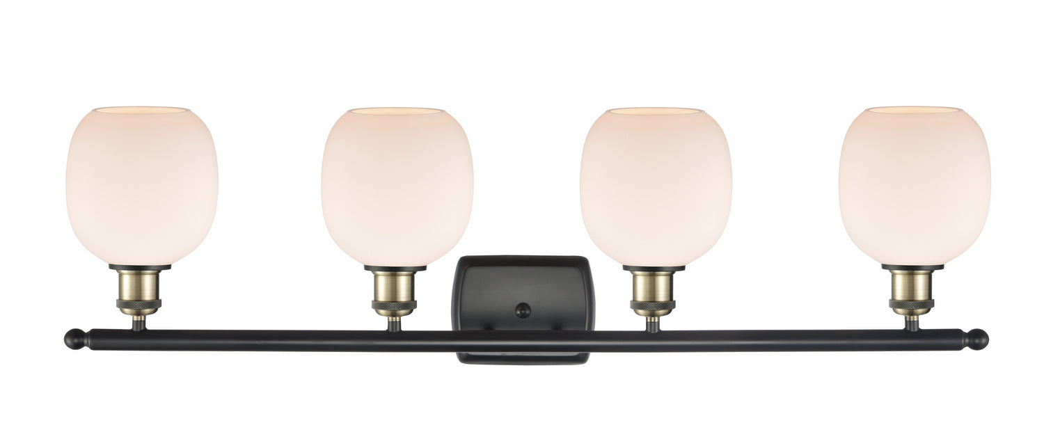 Innovations - 516-4W-BAB-G101 - Four Light Bath Vanity - Ballston - Black Antique Brass