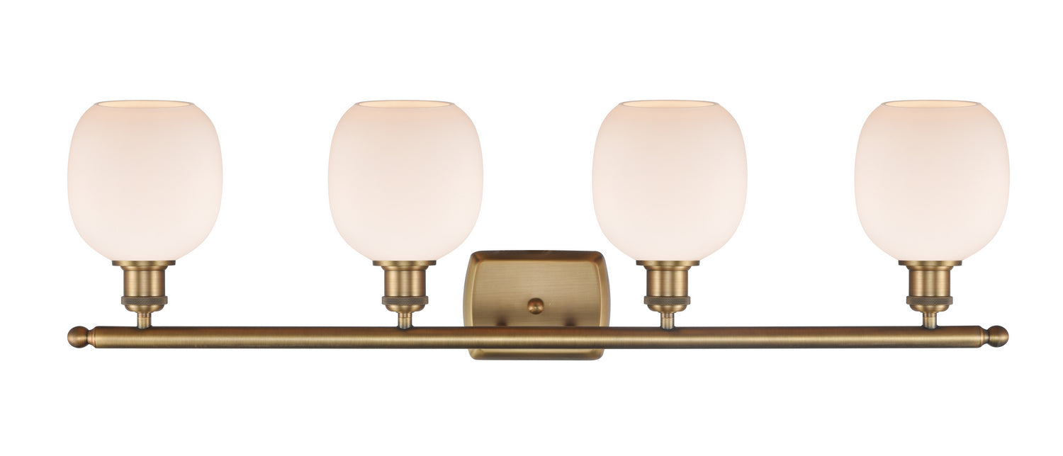 Innovations - 516-4W-BB-G101 - Four Light Bath Vanity - Ballston - Brushed Brass