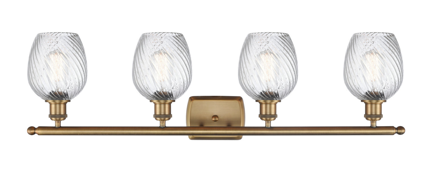 Innovations - 516-4W-BB-G292 - Four Light Bath Vanity - Ballston - Brushed Brass