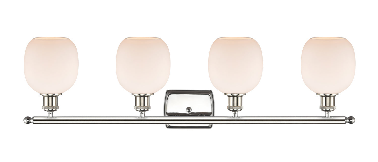 Innovations - 516-4W-PN-G101 - Four Light Bath Vanity - Ballston - Polished Nickel