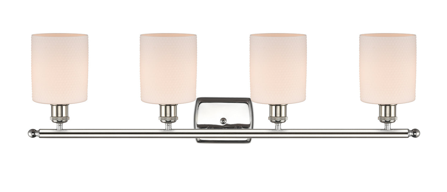 Innovations - 516-4W-PN-G111 - Four Light Bath Vanity - Ballston - Polished Nickel