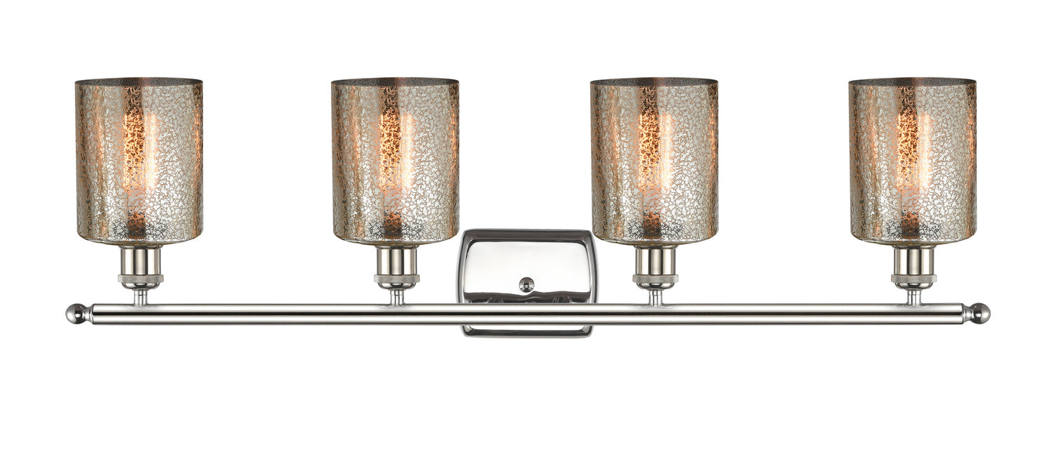 Innovations - 516-4W-PN-G116 - Four Light Bath Vanity - Ballston - Polished Nickel