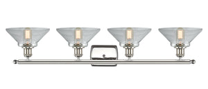 Innovations - 516-4W-PN-G132 - Four Light Bath Vanity - Ballston - Polished Nickel