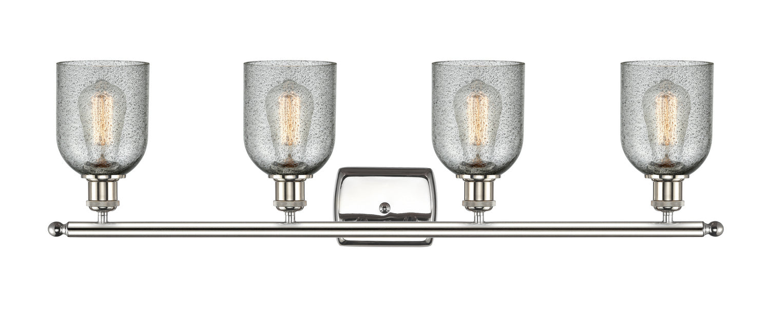 Innovations - 516-4W-PN-G257 - Four Light Bath Vanity - Ballston - Polished Nickel