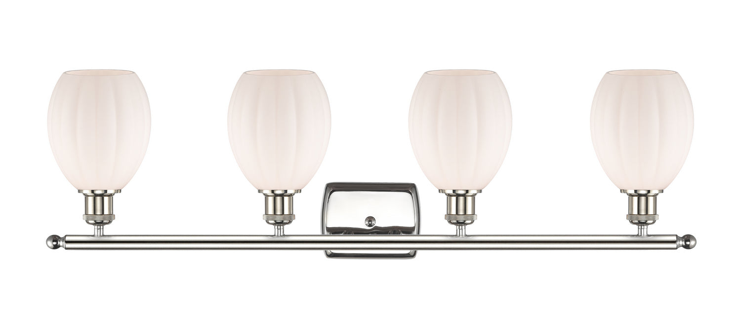 Innovations - 516-4W-PN-G81 - Four Light Bath Vanity - Ballston - Polished Nickel