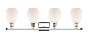 Innovations - 516-4W-PN-G81 - Four Light Bath Vanity - Ballston - Polished Nickel