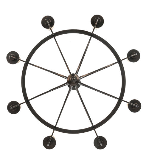 Meyda Tiffany - 160814 - Eight Light Chandelier - Bottini - Mahogany Bronze