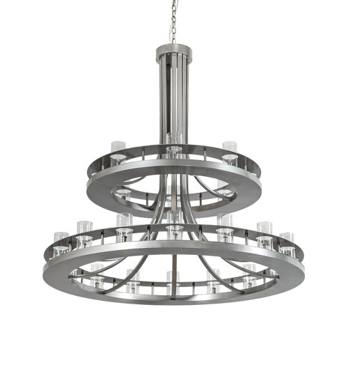 Meyda Tiffany - 218772 - 24 Light Chandelier - Arion - Nickel