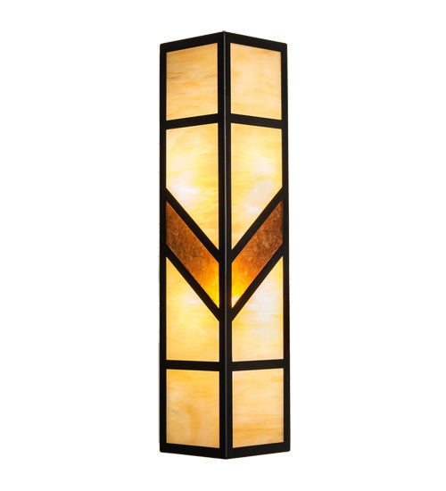 Meyda Tiffany - 218919 - Two Light Wall Sconce - Santa Fe - Flat Black